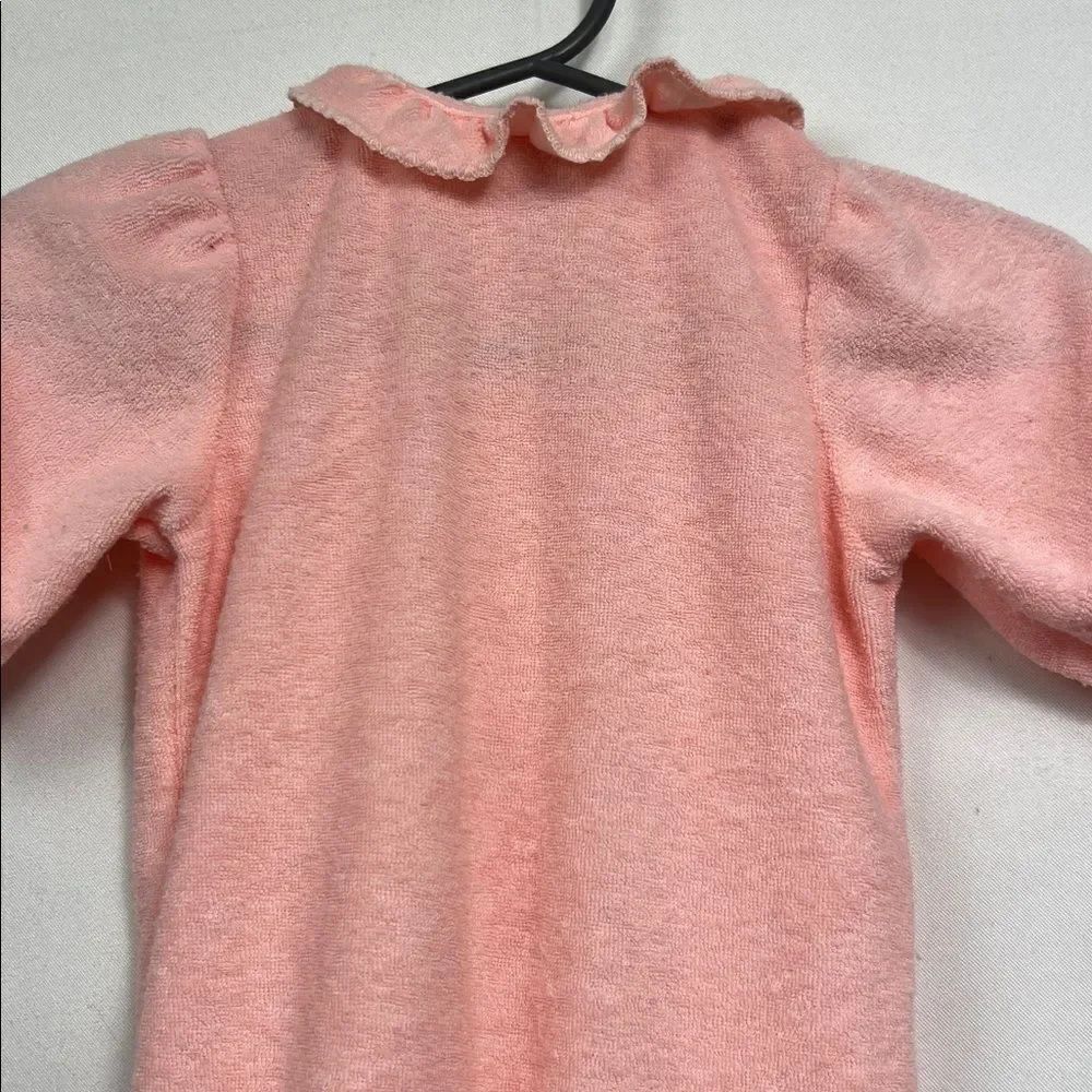 Carter’s Vintage pink Terrycloth snap up sleep and play - Picture 8 of 11